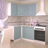 Кухня модульная угловая Сильфида Р03 фото 11